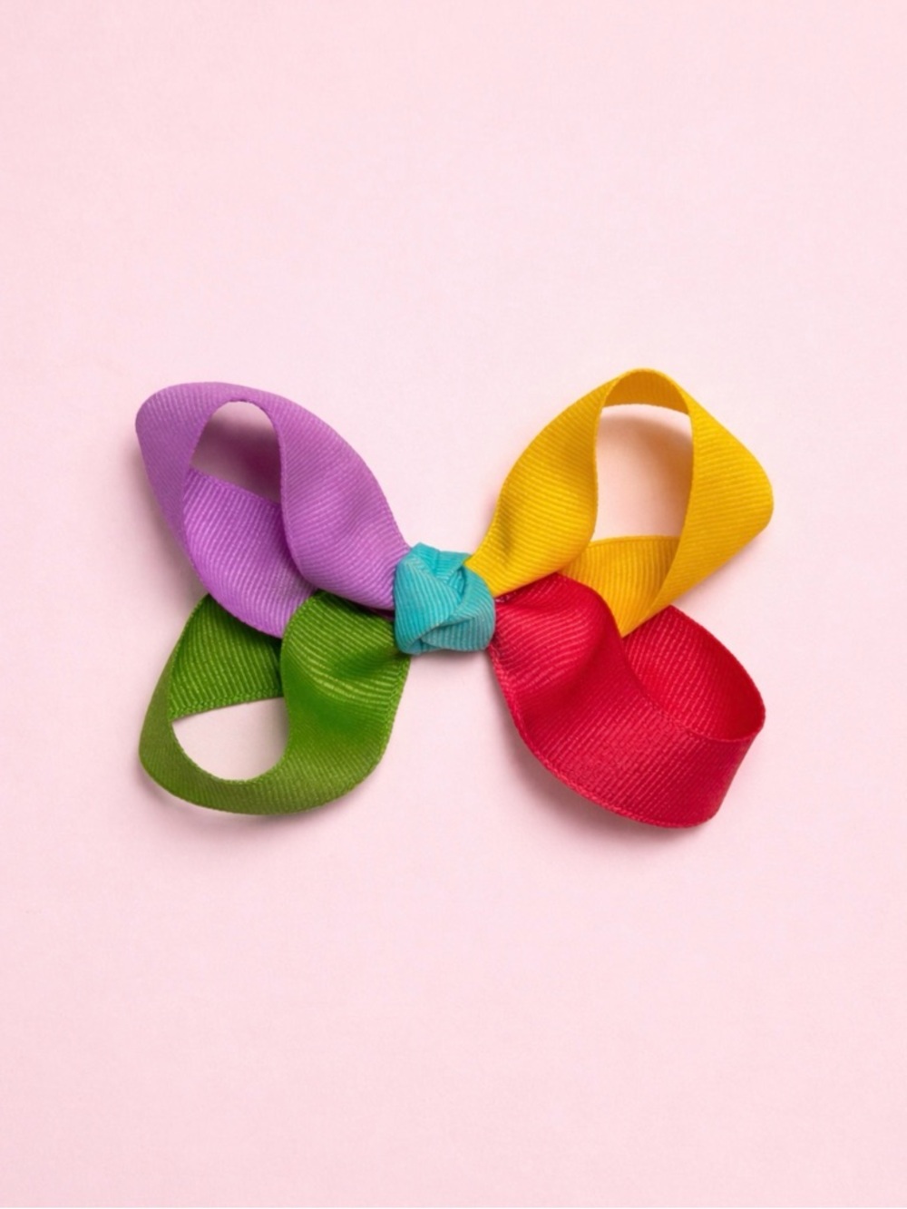 Four Toned Multicolored Bow
